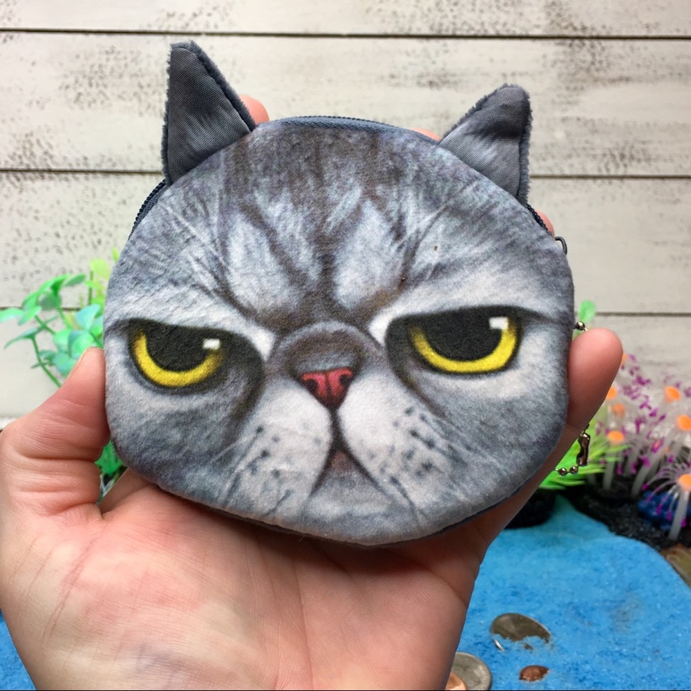 Grumpy Cat Coin Purse - Picture 3 of 8